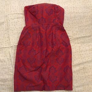 J Crew Ella Paisley silk dress size 0